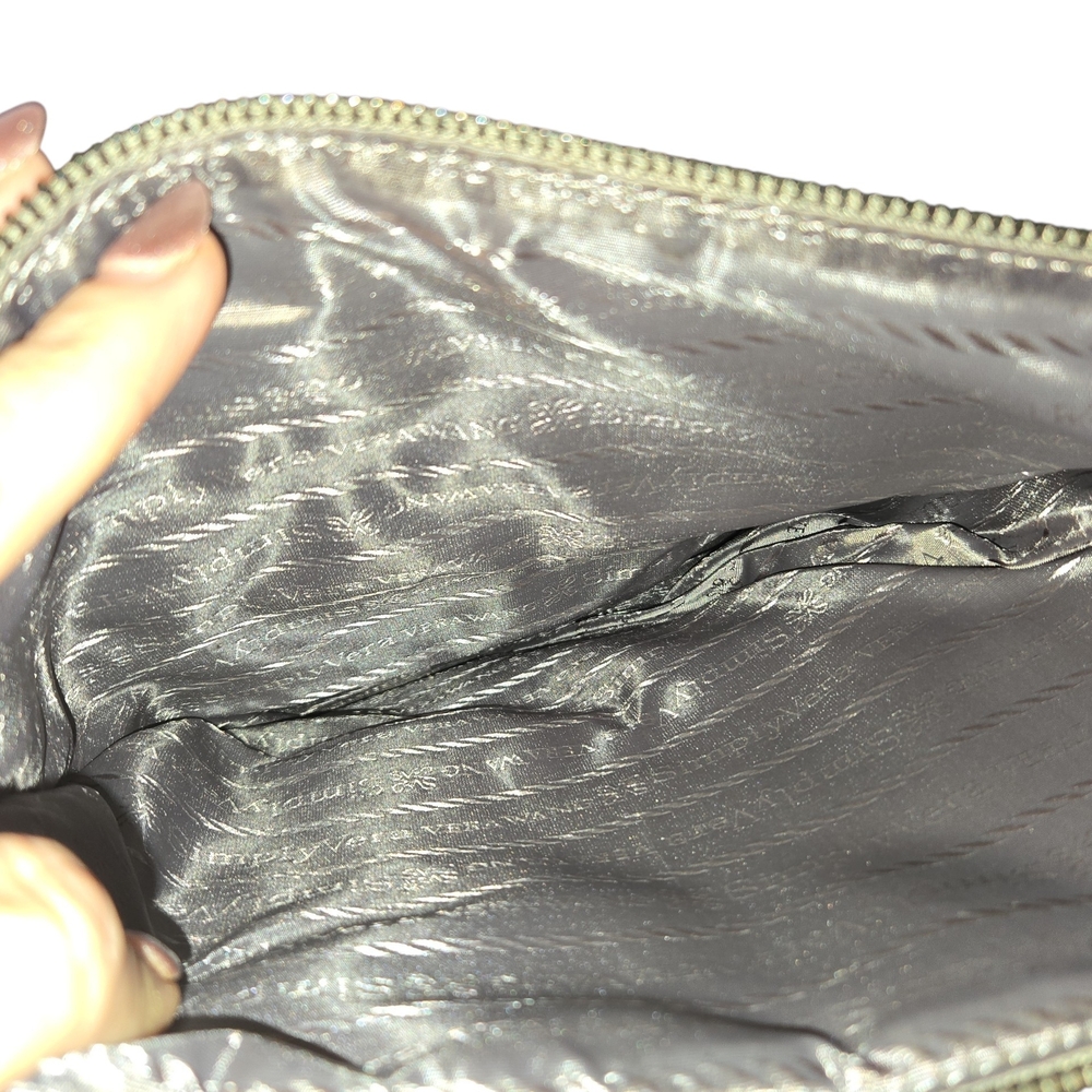 Simply Vera Vera Wang Faux Snakeskin Convertible Crossbody Bag Neutral Grey - Picture 6 of 14